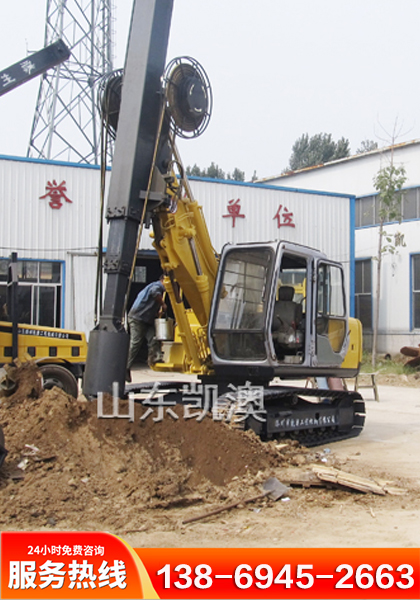 日立150挖掘機改裝(zhuāng)方杆旋挖鑽機 日立150挖掘機改裝(zhuāng)方杆旋挖鑽機